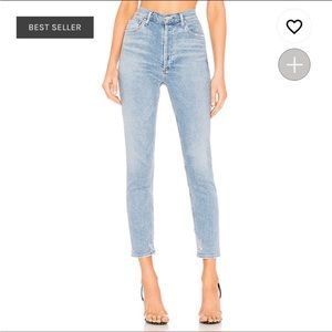 Agolde Light Blue Skinny Jeans